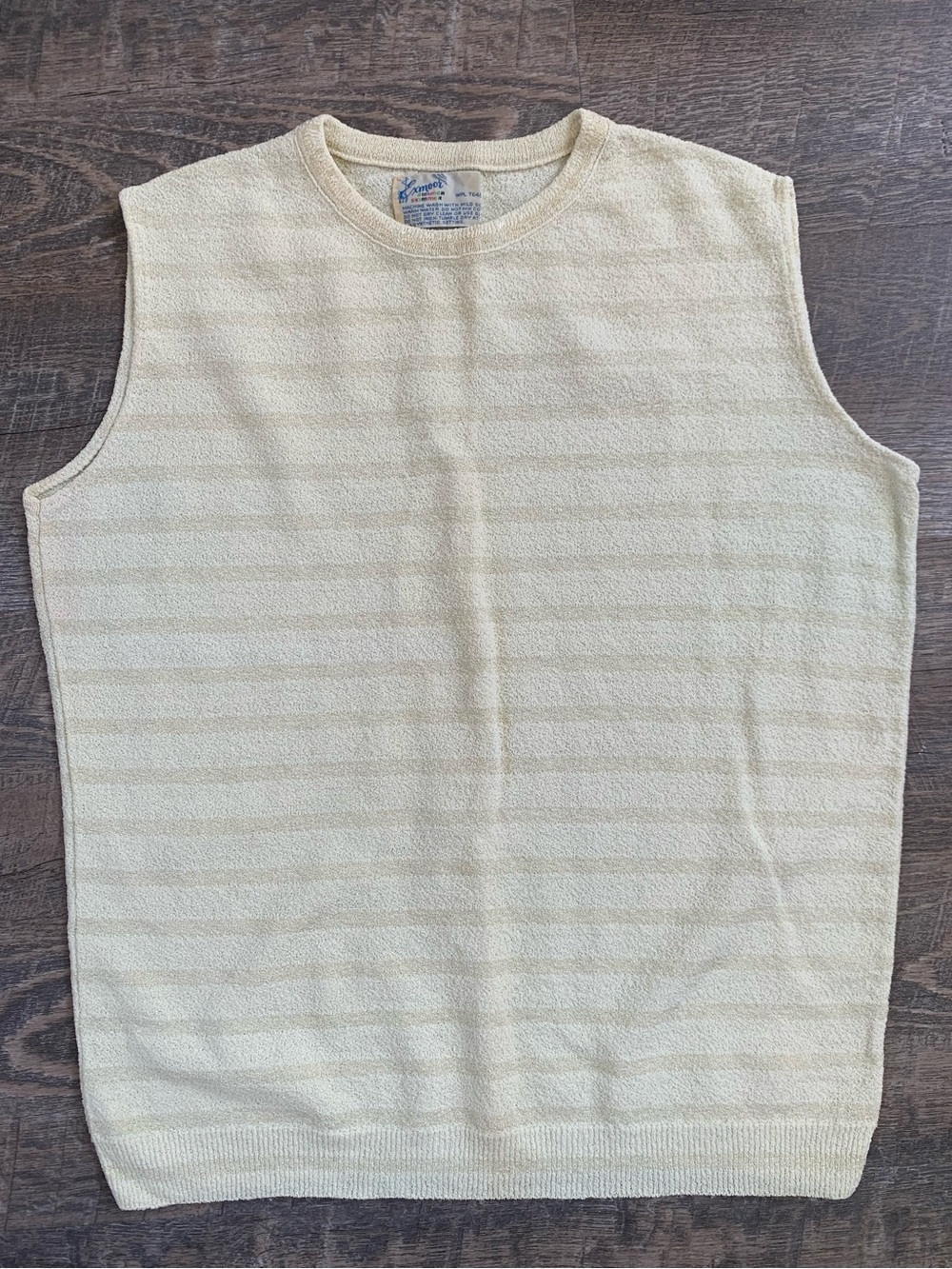 Vintage Exmoor Dimmer Skimmer Cream Knit Sweater  50’s, 60’s